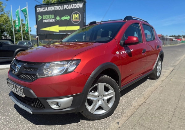 Dacia Sandero Stepway cena 29900 przebieg: 189982, rok produkcji 2015 z Świerzawa małe 191